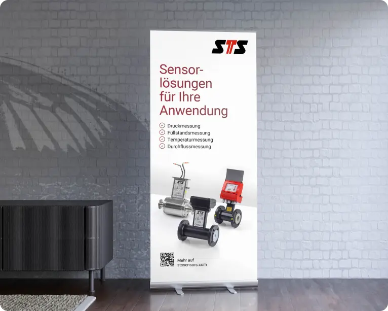 Branding und Print für Industriebetrieb STS
