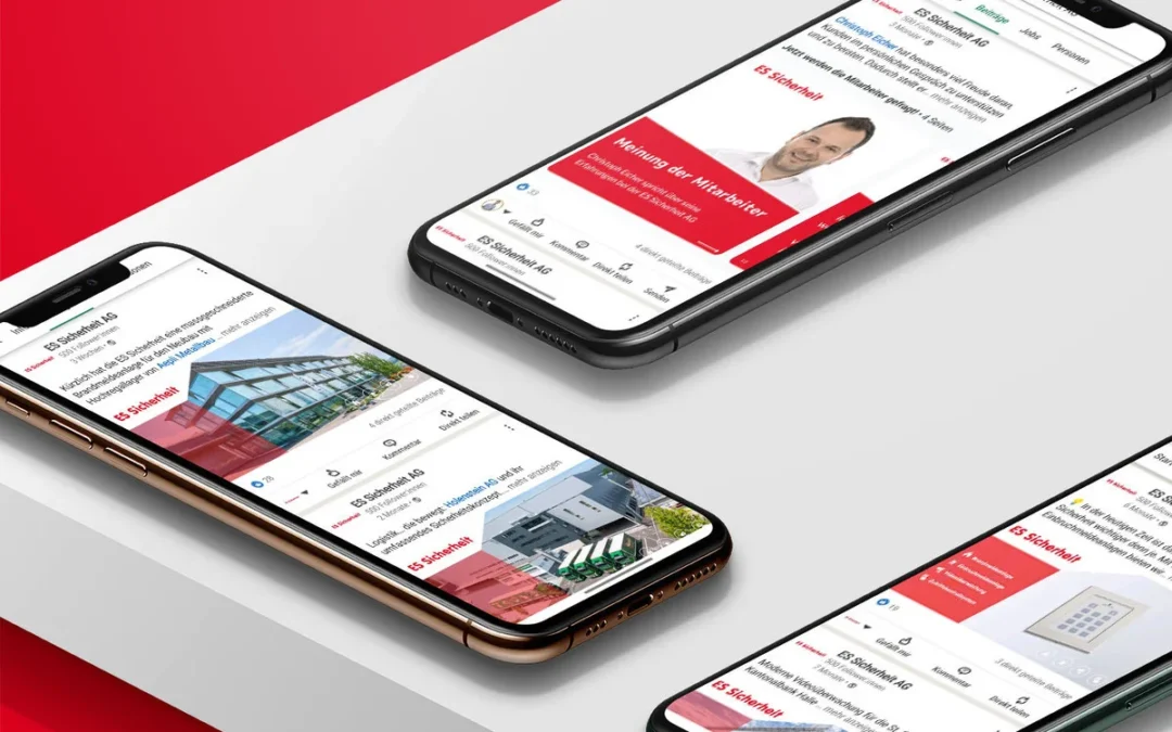 Social Media Betreuung für ES Sicherheit AG