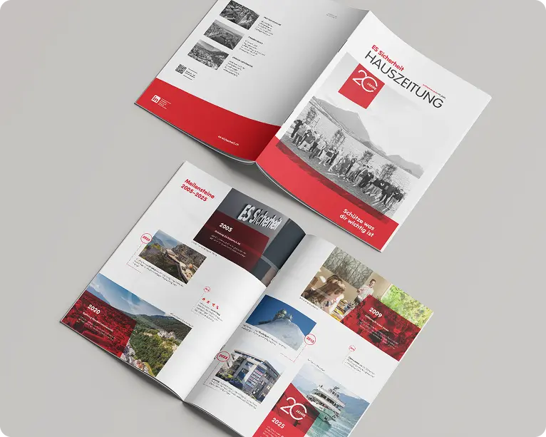 Hauszeitung erstellen durch Marketingagentur