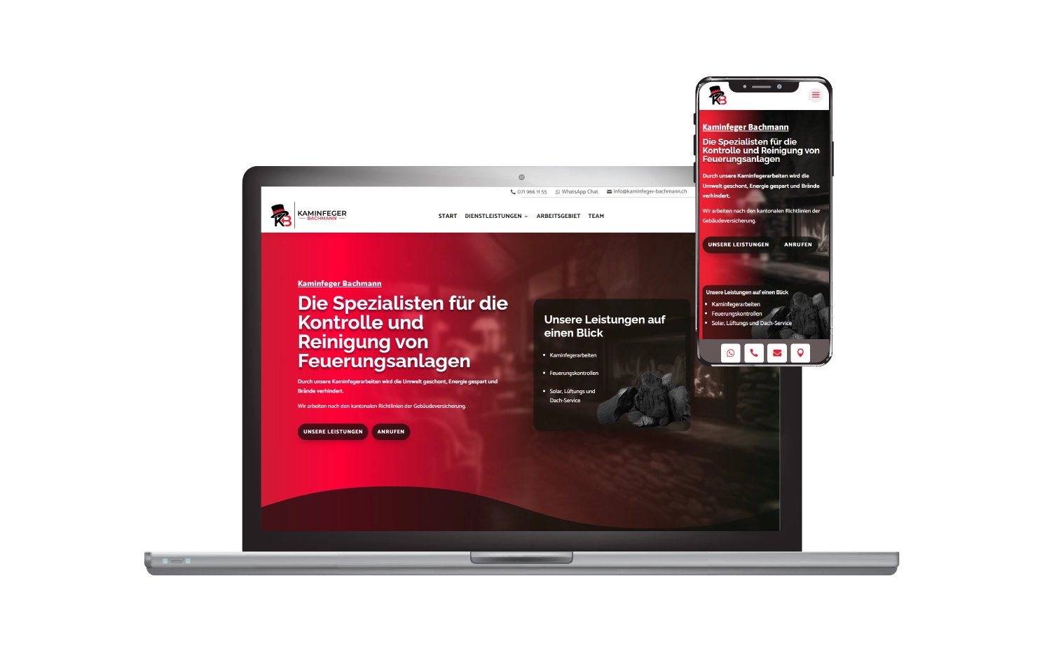 Webdesign von Netframe Studios - Website erstellen lassen SEO optimiert in St.Gallen, Wil, Winterthur, Gossau, Neckertal, Ostschweiz