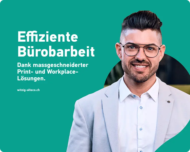 Witzig Case Marketing - Effiziente Büroarbeit